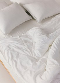 Resim Bürümcük Nevresim Takımı - 200x220 cm / Off White 