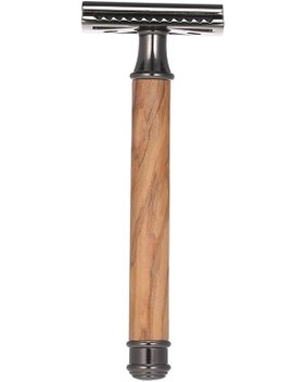 Hangfox Siyah Paslanmaz Çelik Tıraş Aleti Kolu - Dayanıklı, Kaymazsız Tutuş, Çoğu Tıraş Başlığıyla Uyumlu, Günlük Kullanıma Uygun Değiştirme Kolu 1 Saat