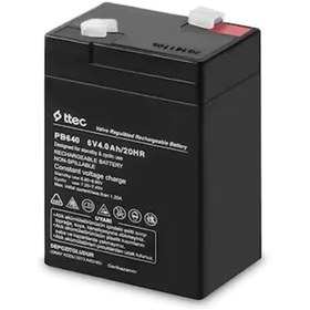 Resim Ttec 6 Volt 4A Akü - 6V 4 Ah Bakımsız Kuru Akü 2023 Üretim 
