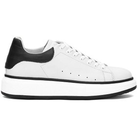 Resim Marcomen 21028 Erkek Hakiki Deri Sneaker Ayakkabı 