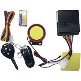 Resim HSGL Motorsiklet Alarm Seti 120db Uzaktan Çalıştırma Anti-hırsızlık Motosiklet Bisiklet Su Geçirmez 