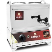 Resim ÖZEN ENDÜSTRİYEL MUTFAK Armeka 20 Litre Elektrikli Pleytsiz Çay Kazanı & Kahveci Kazanı & Kahve Ve Çay Ocağı Model 25'lik 