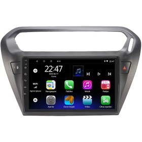 Resim Celali Tuning Citroen C-elysee Android 12 Carplay Navigasyon Multimedya - 2gb Ram 32gb Hdd 