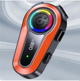 Resim Q08 Intercom Motosiklet Bluetooth Kulaklık 2 Sürücü Görüşme, Uzun Menzil,-1298 