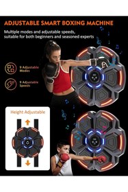 Resim magicool Bluetooth Hoparlör Özellikli Duvar Boks Makinesı 9 Mod Seviye Ayarlı Müzikli Boks Makinesı 