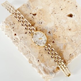 Resim Vesce Atelier Turias Beyaz Gold Saat 