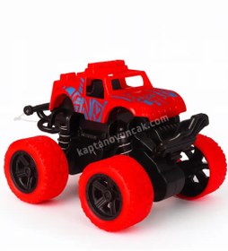 Resim Sürtmeli 4x4 Taklacı Canavar Araba 