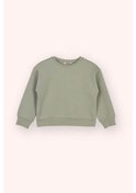 Resim Panço Haki Kız Çocuk Sweatshirt 2511gk08016 Haki 