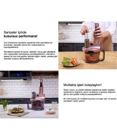 Resim Parlak Altın Renkli 1000W Blender Seti, Buz Kırma, Çok Amaçlı Mutfak Robotu 