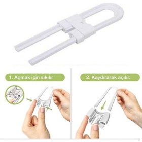 Resim Bebek Çocuk Çekmece Ve Dolap Koruma Raylı Güvenlik Sistemi Emniyet Kilidi Timya/go1395 197378 