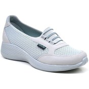 Resim KİNG PAOLO King Paolo U6600 Krakers Casual - Açık Gri - Kadın Ayakkabı 