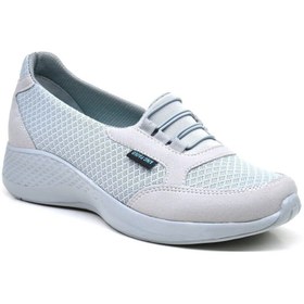 Resim KİNG PAOLO King Paolo U6600 Krakers Casual - Açık Gri - Kadın Ayakkabı 