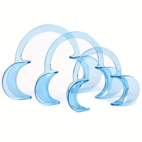 Resim Ağız açıcı aletler - Şeffaf plastik, tek kullanımlık, genişletme için destek sağlar, büyük, orta ve küçük boyutlarda mevcuttur, ağız bakımı için diş aksesuarları 