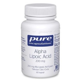 Resim Pure Encapsulations Alpha Lipoic Acid 200 mg 60 Kapsül 