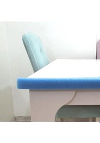 Resim U40 Mavi 100 Cm 50 Adet Polietilen Mobilya Köşe Kenar Darbe Koruyucu Köşebent Sünger 