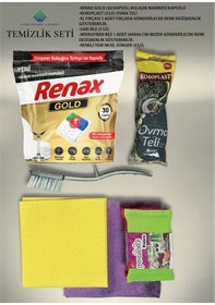 Resim Mutfak Temizlik Seti Çok Renkli 