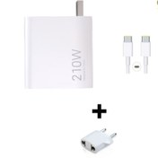 Resim Xiaomi 210 Watt Turbo Hızlı %100 Mi Şarj Aleti 1metre Çift taraflı Typc-e Girişli Sarj Aleti 