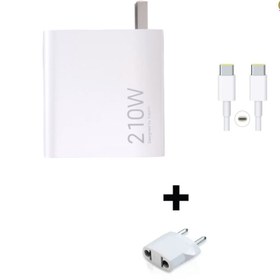 Resim Xiaomi 210 Watt Turbo Hızlı %100 Mi Şarj Aleti 1metre Çift taraflı Typc-e Girişli Sarj Aleti 