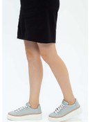 Resim Tamer Tanca Kadın Hakiki Deri Gri Sneakers & Spor Ayakkabı 937 5022-09 Bn Ayk Y23 Grı Floter Gri 