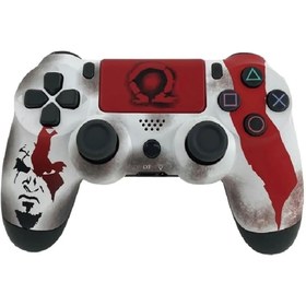 Resim Dobe Ps4-pc-android Box-android-ios Telefon Tablet Uyumlu Desenli Titreşimli Bluetooth Oyun Kolu 