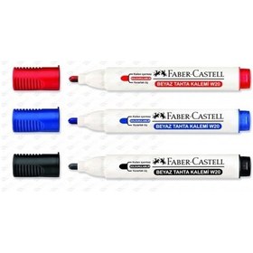 Resim Fabercastell Beyaz Tahta Kalemi W20 Siyah 