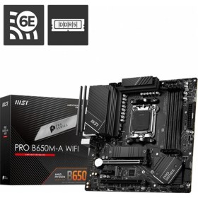 Resim Binbir Göz Bilgisayar Msı MB Pro B650M-A Wifi Am5 Ddr5 6400MHZ(OC) Hdmı Dp M.2 Usb3.2 2.5g Lan Wifi 6e Matx Anakart 