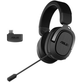 Resim Asus TUF Gaming H3 Wireless 7.1 Pc/Mac/Ps4/Nintendo Switch Mobil ve Xbox One Uyumlu Oyuncu Kulaklığı Siyah 