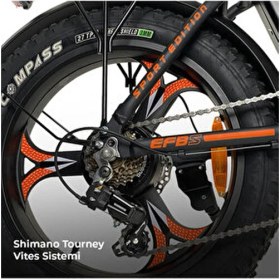 Resim Ola Electrofold Efb5 Sport Edition Katlanabilir Elektrikli Bisiklet 20” 