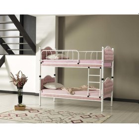 Resim Mobilyadukkanim Melis Ranza 90x200 Arm002 Pembe 