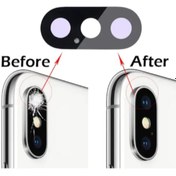 Resim TE iPhone Uyumlu X Arka Kamera Camı (Teknik Malzemedir) 
