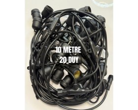 Resim Kendal Elektrik K2 KES701 Dış Mekan Duy Seti 10 Metre- 20 Duy 
