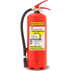 Resim İnterform Interform 6 kg Köpüklü Yangın Söndürme Cihazı 