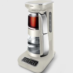 Resim Karaca Robotea Pro 4 in 1 Konuşan Cam Çay Makinesi Starlight 