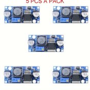 Resim 5 adet LM2596 LM2596S DC-DC Adım Aşağı Değişken Voltaj Regülatörü Giriş 3.0-40V Çıkış 1.5-35V Ayarlanabilir Buck Dönüştürücü Elektronik Voltaj Sabitleyici Güç Kaynağı Modülü 