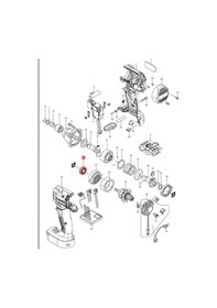 Resim Makita BTD104 Rulman 6801 Ürün Kodu 211136-2 