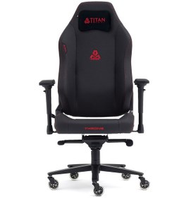 Resim Titanseat Throne Leather Red Oyuncu Koltuğu Red 
