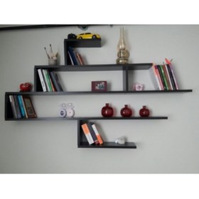 Resim hommy Line Mdf Kitaplık Raf 