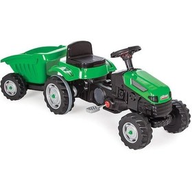 Resim Pilsan Active Römorklu Pedallı Traktör 07-316 Yeşil 