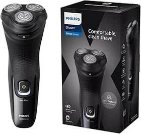 Resim Philips 3000X Serisi Erkek Tıraş Makinesi, PowerCut Bıçak Teknolojisi, 5D Esnek Başlık, Islak ve Kuru Kullanım, Hassas Düzeltici, Cilt Koruma Özellikli, X3021/00 