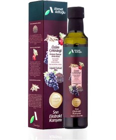 Resim Ahmet Arifoğlu Üzüm Çekirdeği Kırmızı Pancar Kına Kına Sıvı Ekstraktı 225 ML 