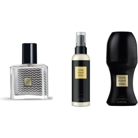 Resim Avon Little Black Dress Edp 30 Ml Kadın Parfüm Seti (vücut Spreyi +roll On Deodorant) 