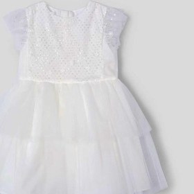 Resim Kız Elbise 25ymyr3914 KREM 