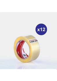 Resim Vege 12 Adet Koli Bandı 45X100 Şeffaf (Aslan) 