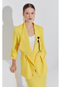 Resim 25hy6003 Hukka Ceket Sari 