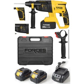Resim Forces Power Germany Cordless 88 W 10 Ah 4.2 Joule Çi̇ft Akülü Sjs Metal Şanziman Kirici Deli̇ci̇ Hi̇lti̇ Seti̇ 