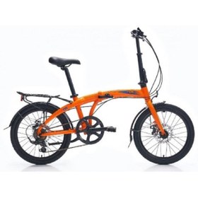 Resim Peugeot F13-D 330H 20" 7-V Md Turuncu Katlanır Bisiklet 