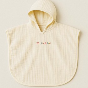 Resim I'm invisible - Müslin panço - Açık bej / 1-5 yaş 