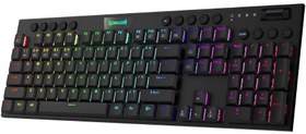 Resim Redragon Horus K618 Wireless RGB Kablosuz Gaming (Oyuncu) Klavye 