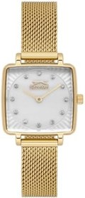 Resim SLAZENGER, KARE KASA, HASIR KORDON, TAŞLI, QUARTZ, 25MM, 3ATM, KADIN KOL SAATİ, SL.09.2255.3 