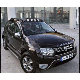 Resim Dacia Duster Kaput Rüzgarlığı Kaput Koruyucu 3.2 Mm Kalın Plastik 2009-2017 